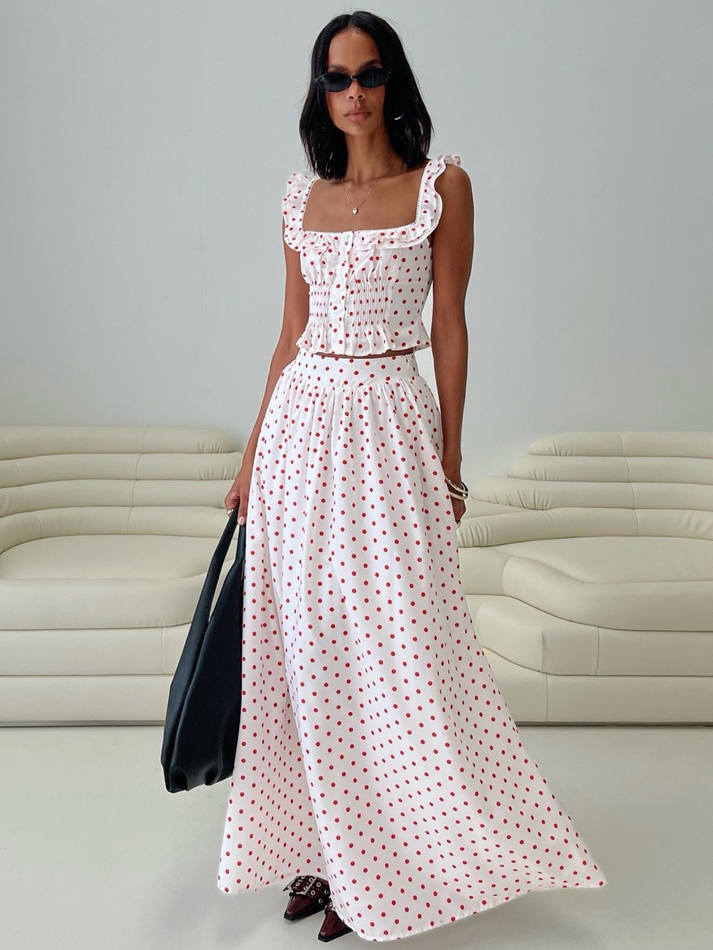 Princess Polly Valero Polka Dot Set